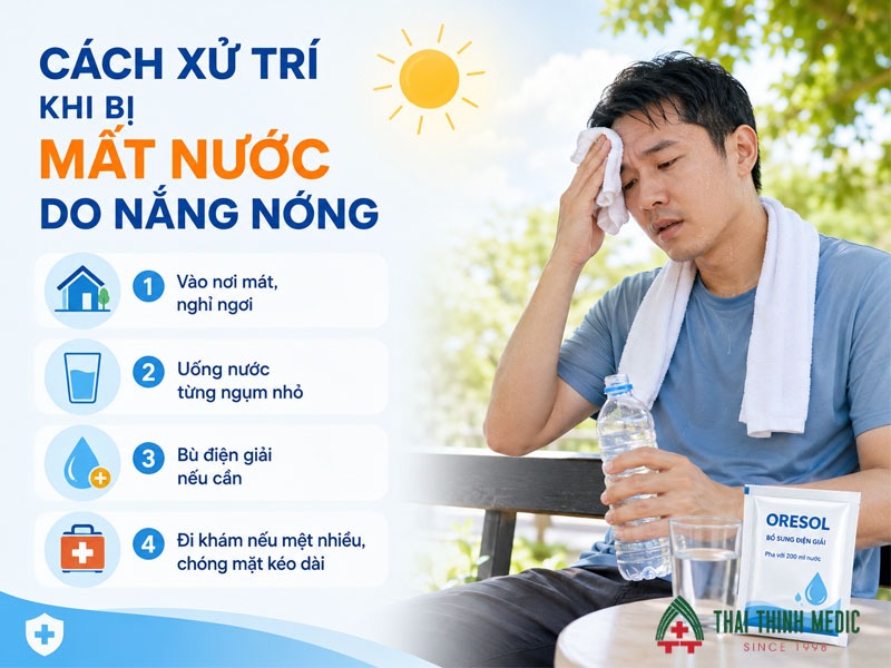 cách-xu-ly-khi-bi-mat-nuoc-do-nang-nong